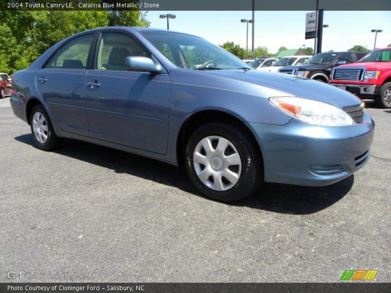Catalina Blue Metallic / Stone 2004 Toyota Camry LE