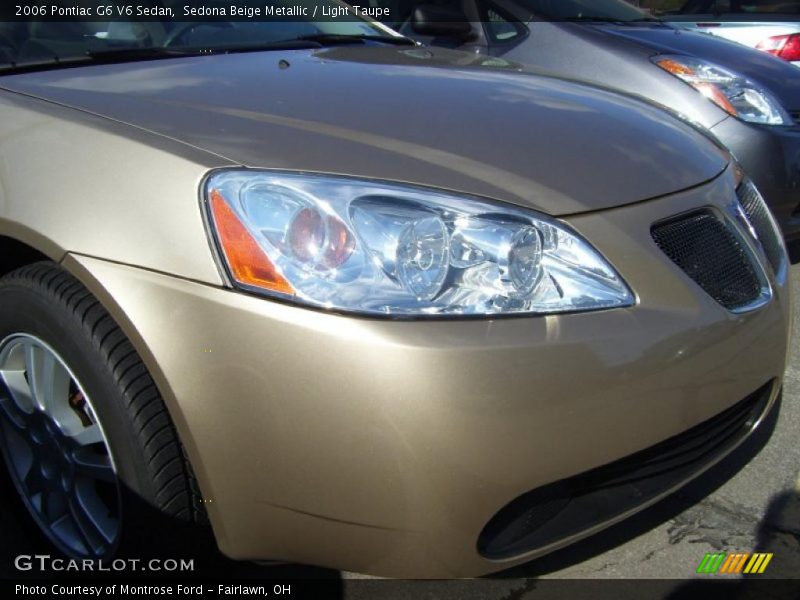Sedona Beige Metallic / Light Taupe 2006 Pontiac G6 V6 Sedan