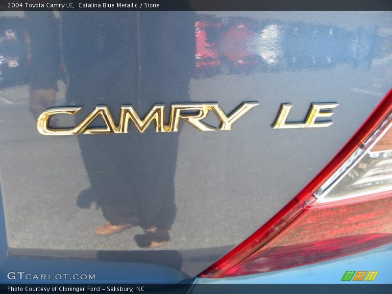 Catalina Blue Metallic / Stone 2004 Toyota Camry LE