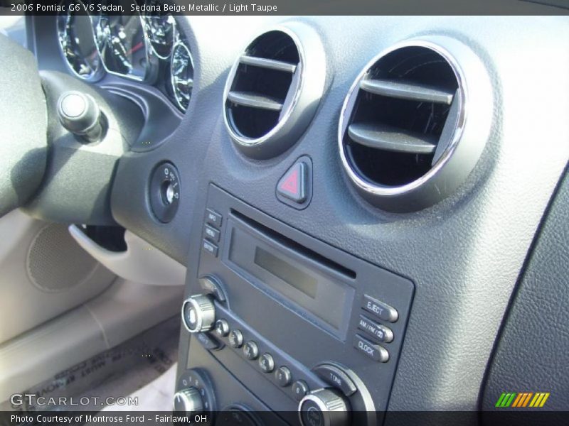 Sedona Beige Metallic / Light Taupe 2006 Pontiac G6 V6 Sedan