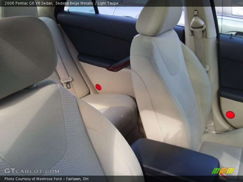 Sedona Beige Metallic / Light Taupe 2006 Pontiac G6 V6 Sedan