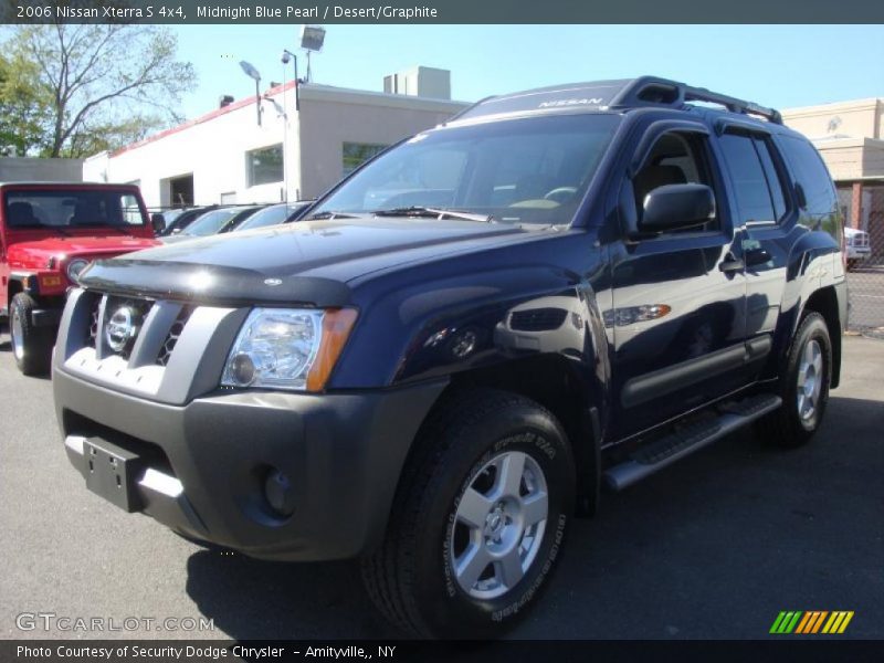 Midnight Blue Pearl / Desert/Graphite 2006 Nissan Xterra S 4x4