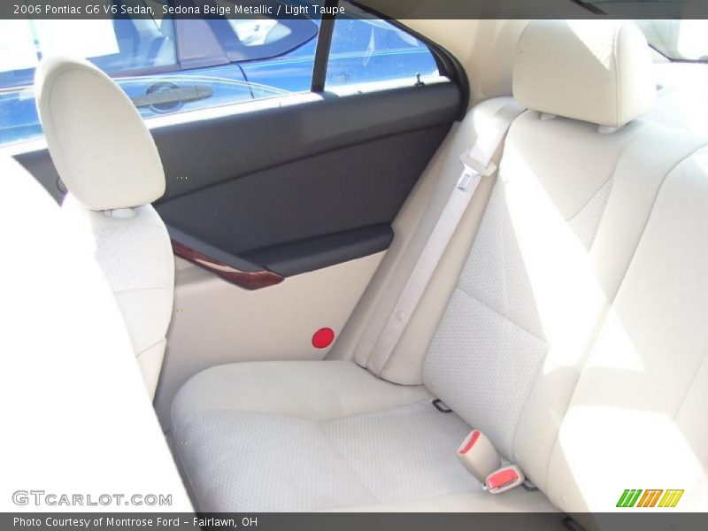 Sedona Beige Metallic / Light Taupe 2006 Pontiac G6 V6 Sedan