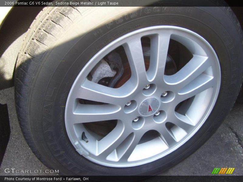 Sedona Beige Metallic / Light Taupe 2006 Pontiac G6 V6 Sedan