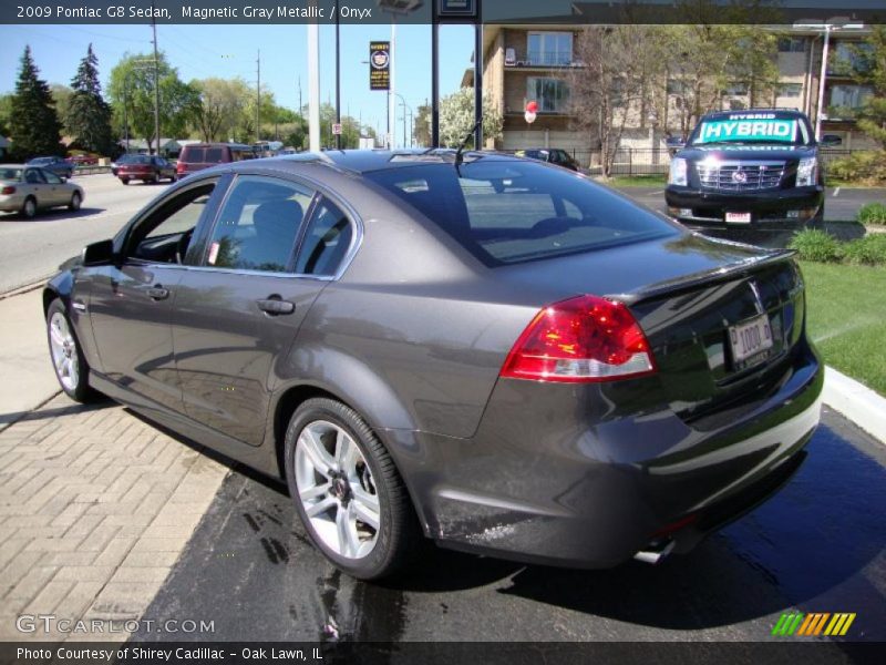 Magnetic Gray Metallic / Onyx 2009 Pontiac G8 Sedan