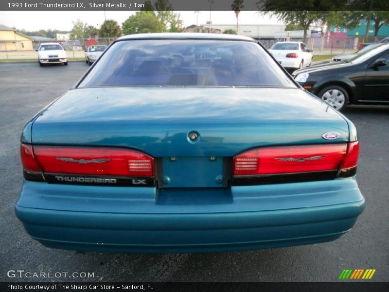 Silver Metallic / Tan 1993 Ford Thunderbird LX