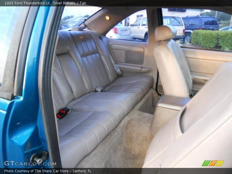 Silver Metallic / Tan 1993 Ford Thunderbird LX