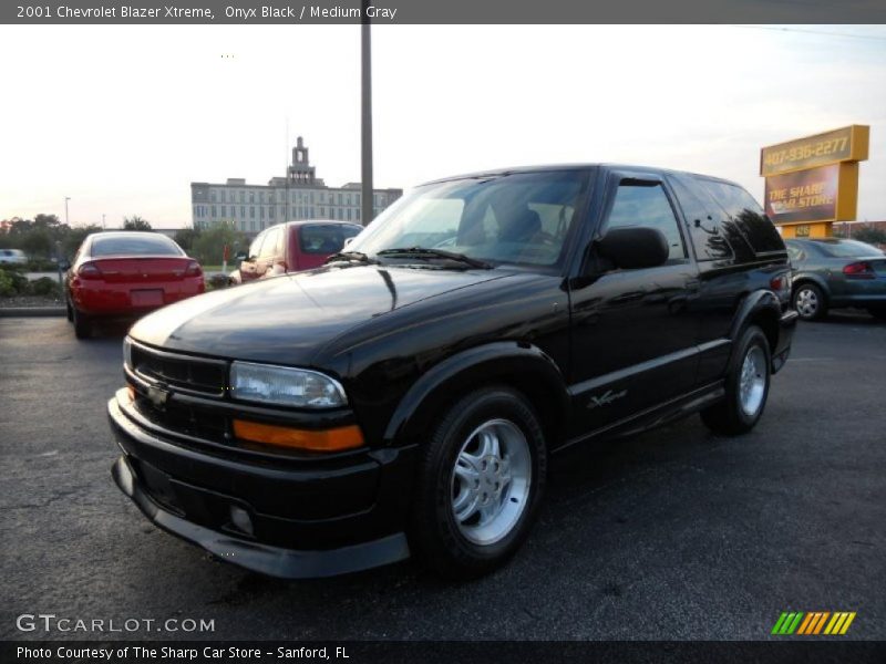 Onyx Black / Medium Gray 2001 Chevrolet Blazer Xtreme