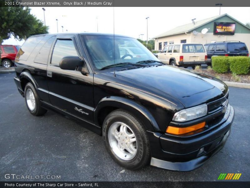 Onyx Black / Medium Gray 2001 Chevrolet Blazer Xtreme