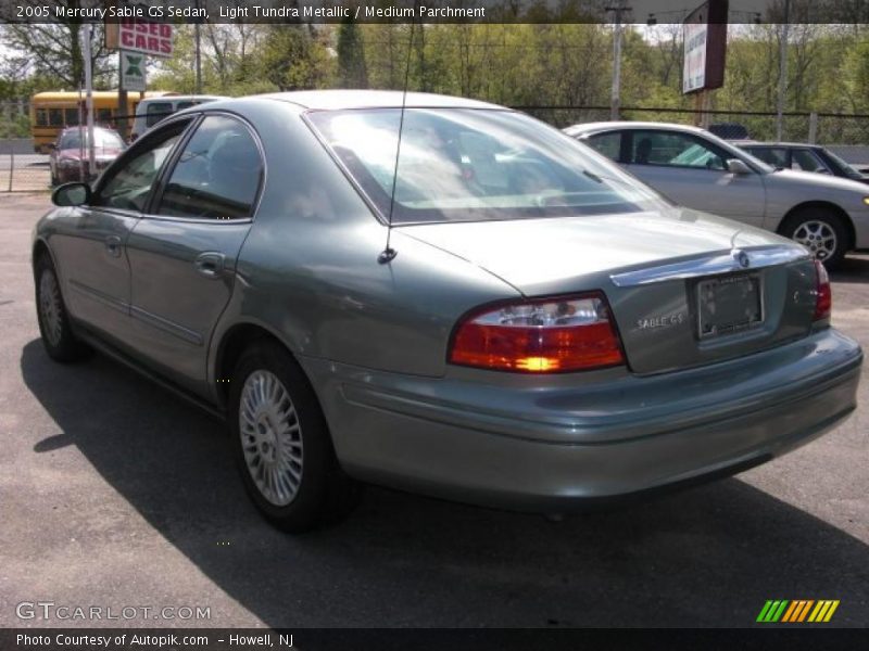 Light Tundra Metallic / Medium Parchment 2005 Mercury Sable GS Sedan