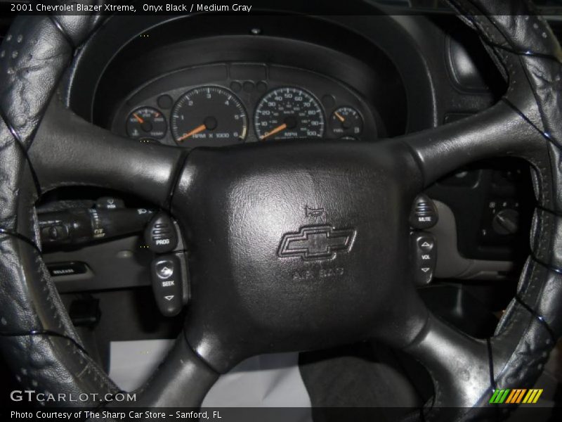 Onyx Black / Medium Gray 2001 Chevrolet Blazer Xtreme