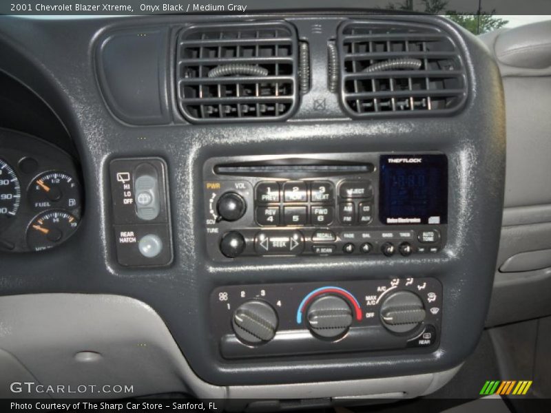 Onyx Black / Medium Gray 2001 Chevrolet Blazer Xtreme