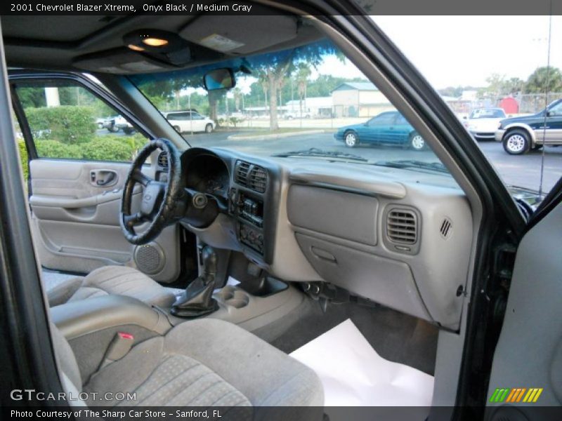 Onyx Black / Medium Gray 2001 Chevrolet Blazer Xtreme