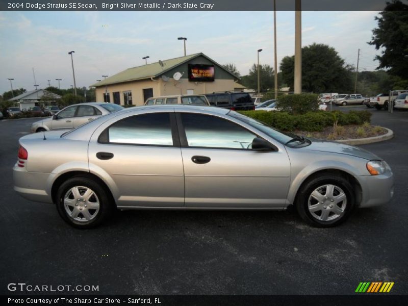 Bright Silver Metallic / Dark Slate Gray 2004 Dodge Stratus SE Sedan