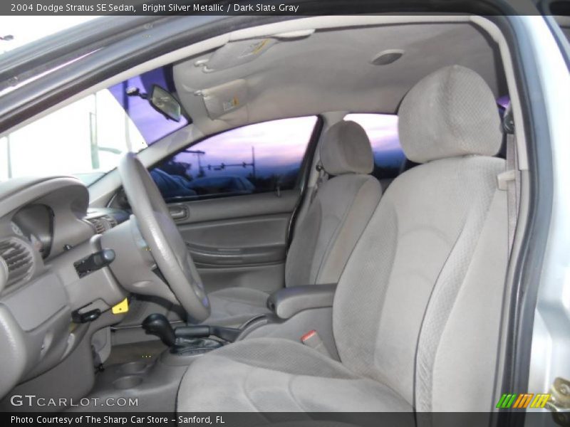 Bright Silver Metallic / Dark Slate Gray 2004 Dodge Stratus SE Sedan