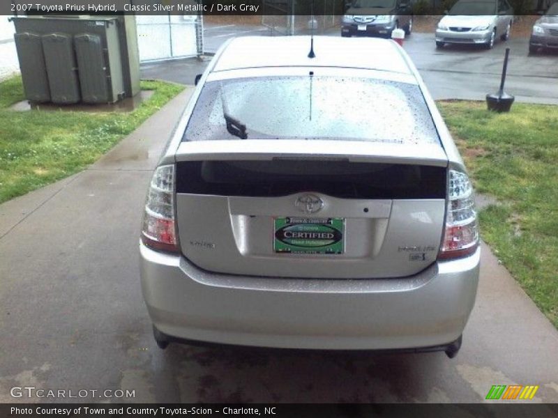Classic Silver Metallic / Dark Gray 2007 Toyota Prius Hybrid