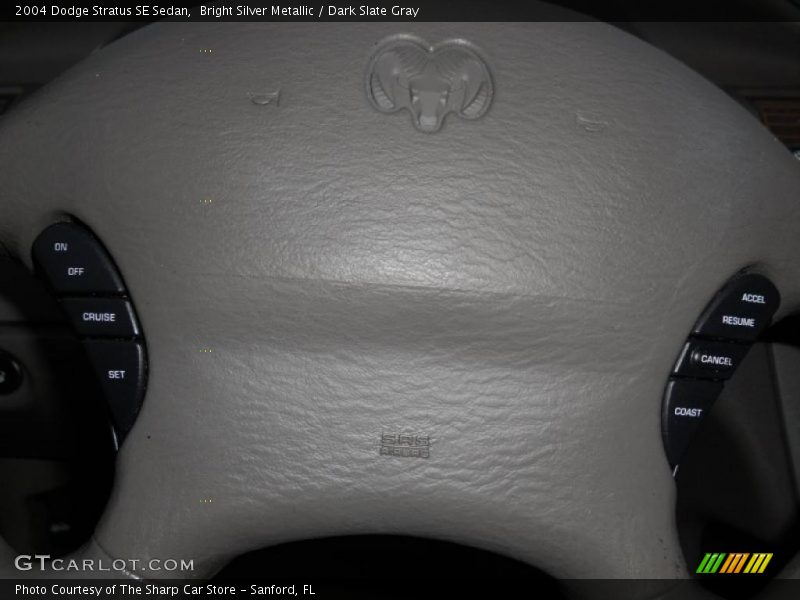 Bright Silver Metallic / Dark Slate Gray 2004 Dodge Stratus SE Sedan
