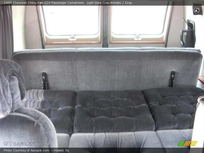 Light Slate Gray Metallic / Gray 1995 Chevrolet Chevy Van G20 Passenger Conversion