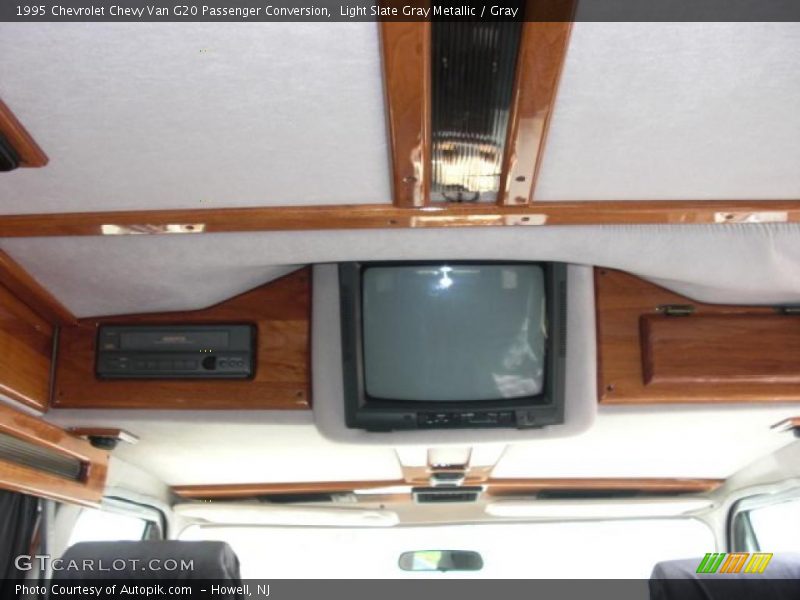 Light Slate Gray Metallic / Gray 1995 Chevrolet Chevy Van G20 Passenger Conversion