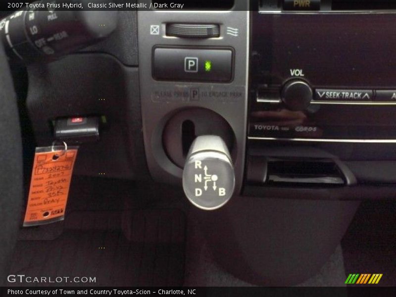 Classic Silver Metallic / Dark Gray 2007 Toyota Prius Hybrid