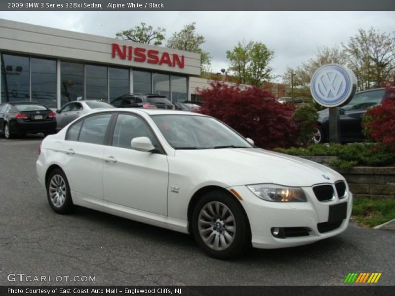 Alpine White / Black 2009 BMW 3 Series 328xi Sedan