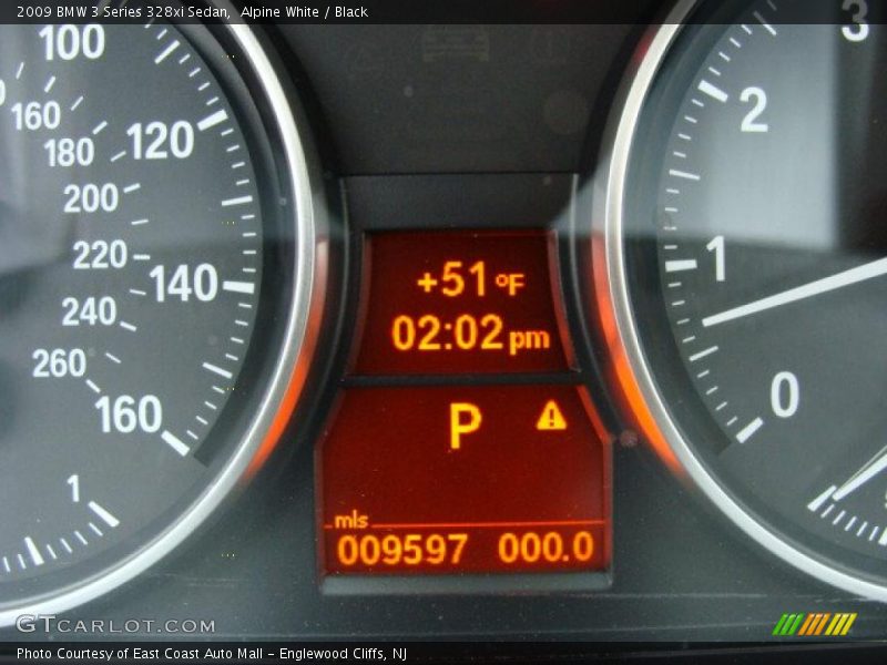 Alpine White / Black 2009 BMW 3 Series 328xi Sedan