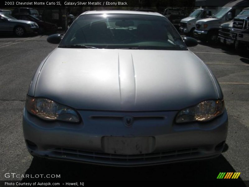 Galaxy Silver Metallic / Ebony Black 2003 Chevrolet Monte Carlo SS