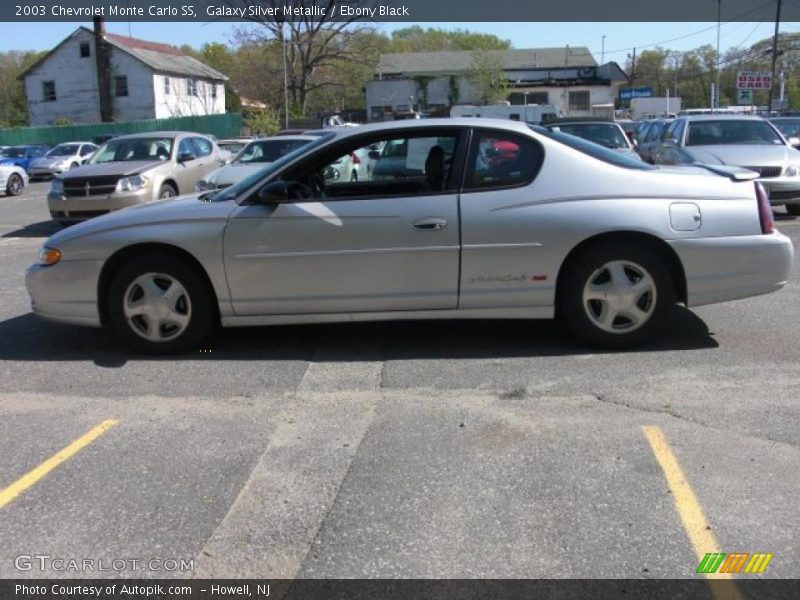 Galaxy Silver Metallic / Ebony Black 2003 Chevrolet Monte Carlo SS