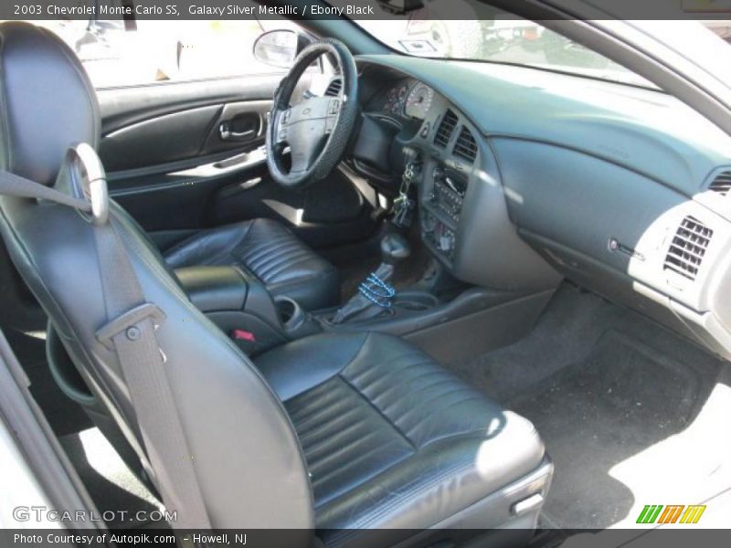Galaxy Silver Metallic / Ebony Black 2003 Chevrolet Monte Carlo SS