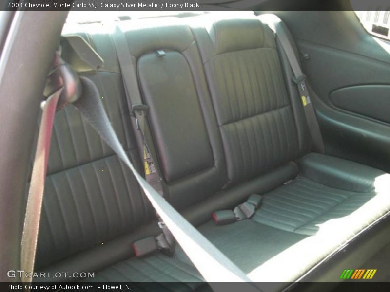 Galaxy Silver Metallic / Ebony Black 2003 Chevrolet Monte Carlo SS