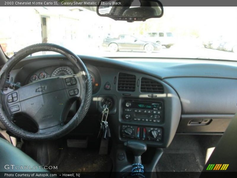 Galaxy Silver Metallic / Ebony Black 2003 Chevrolet Monte Carlo SS