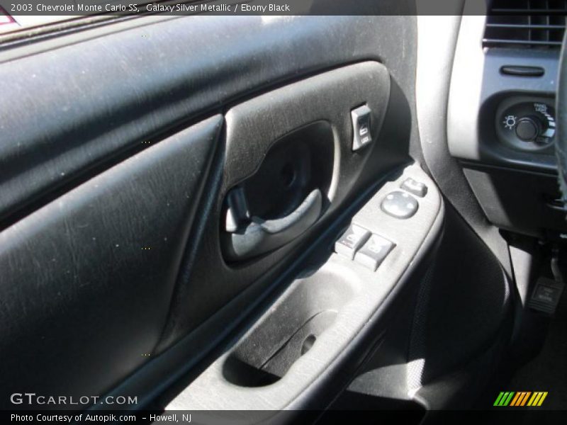 Galaxy Silver Metallic / Ebony Black 2003 Chevrolet Monte Carlo SS