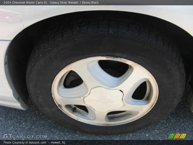 Galaxy Silver Metallic / Ebony Black 2003 Chevrolet Monte Carlo SS