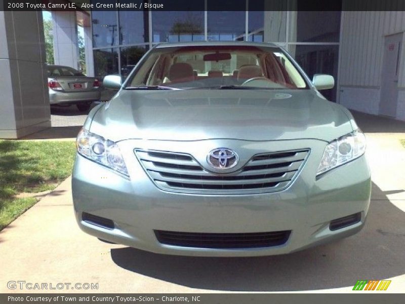 Aloe Green Metallic / Bisque 2008 Toyota Camry LE