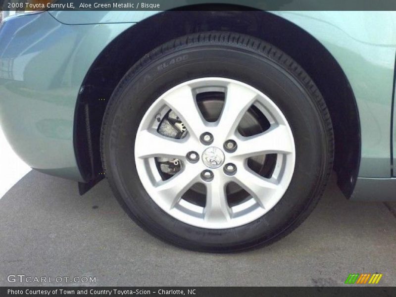 Aloe Green Metallic / Bisque 2008 Toyota Camry LE