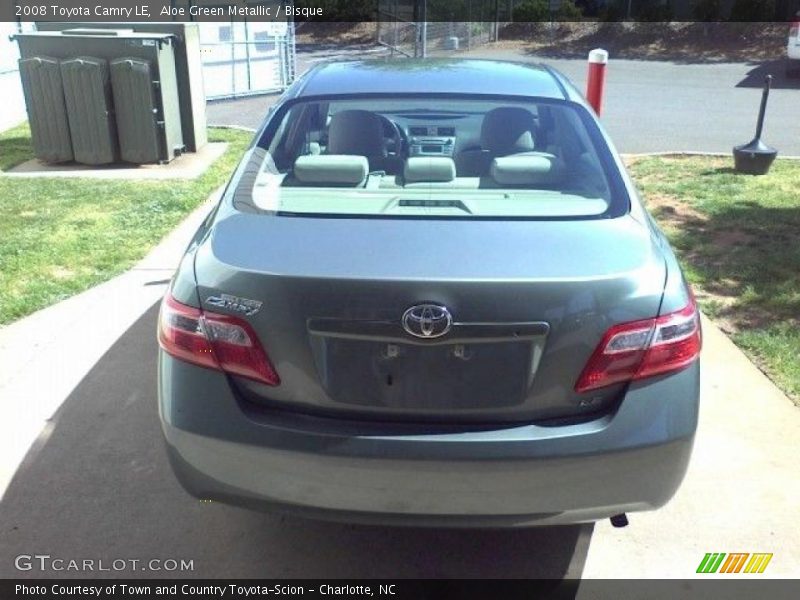 Aloe Green Metallic / Bisque 2008 Toyota Camry LE