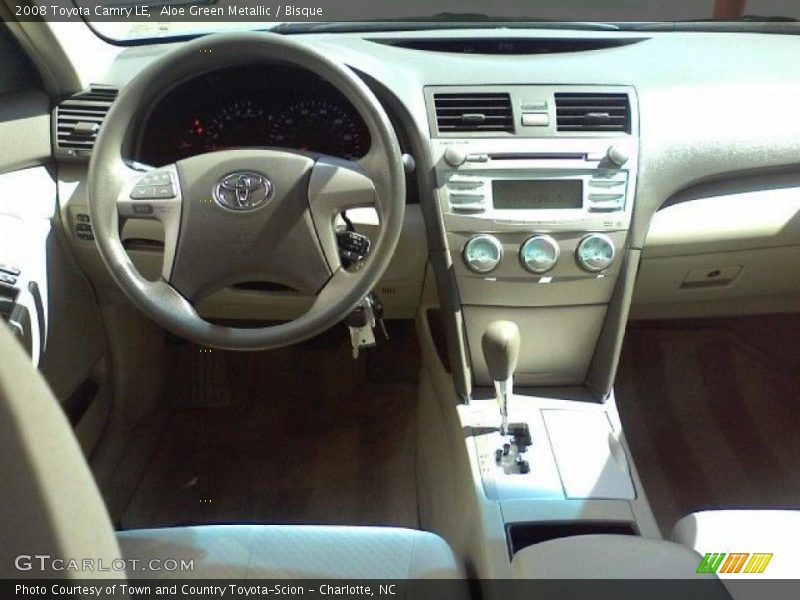 Aloe Green Metallic / Bisque 2008 Toyota Camry LE