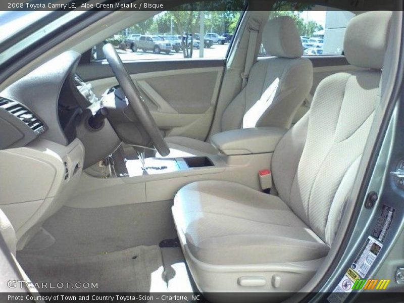 Aloe Green Metallic / Bisque 2008 Toyota Camry LE