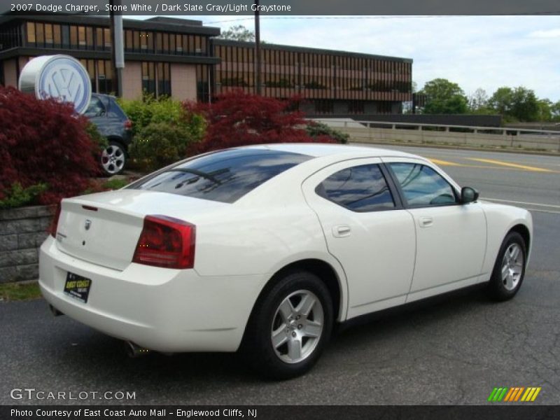 Stone White / Dark Slate Gray/Light Graystone 2007 Dodge Charger