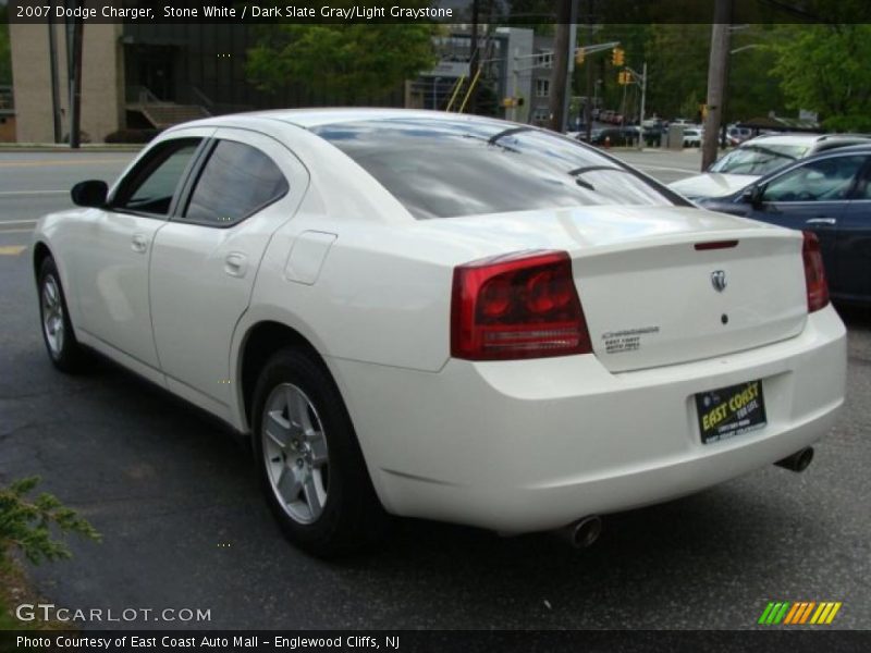 Stone White / Dark Slate Gray/Light Graystone 2007 Dodge Charger