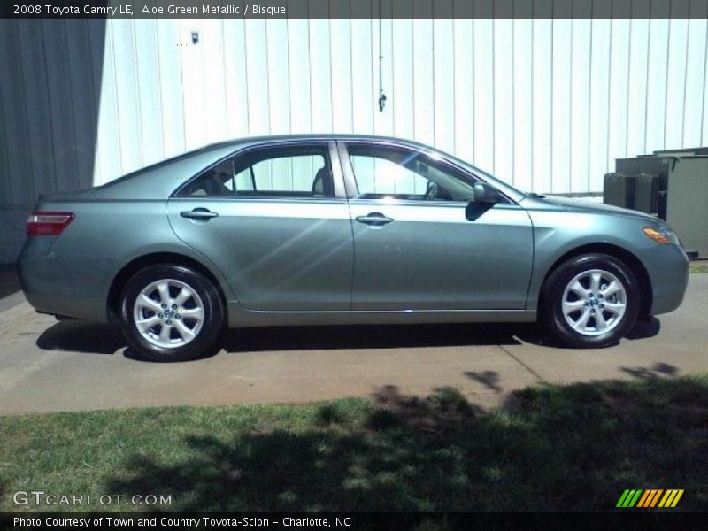 Aloe Green Metallic / Bisque 2008 Toyota Camry LE