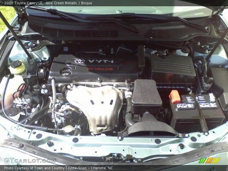 Aloe Green Metallic / Bisque 2008 Toyota Camry LE
