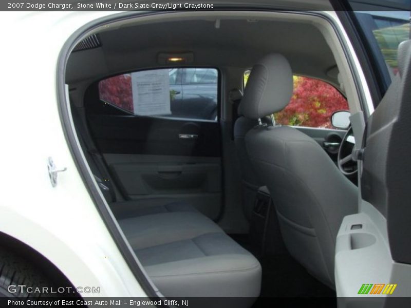 Stone White / Dark Slate Gray/Light Graystone 2007 Dodge Charger