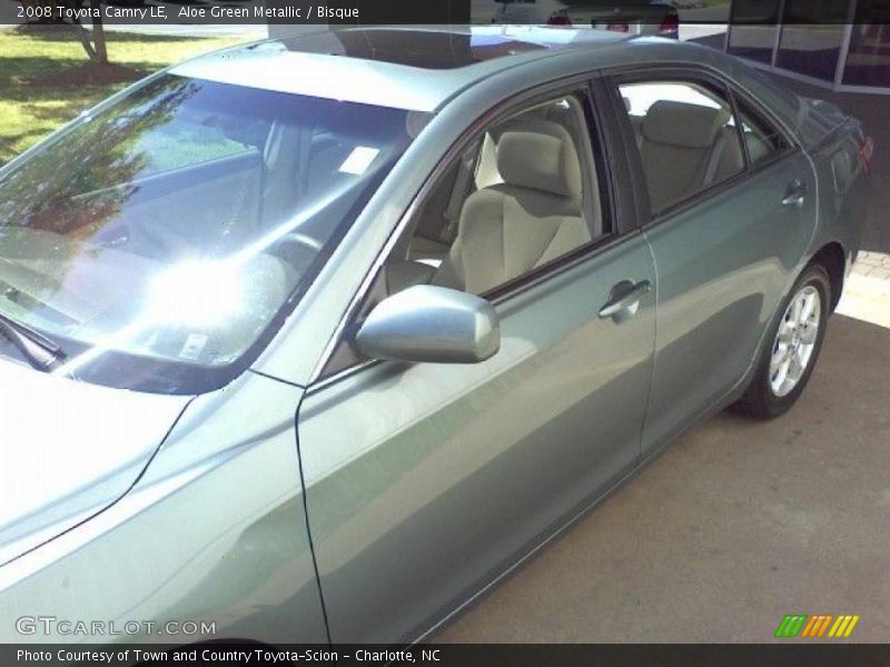 Aloe Green Metallic / Bisque 2008 Toyota Camry LE