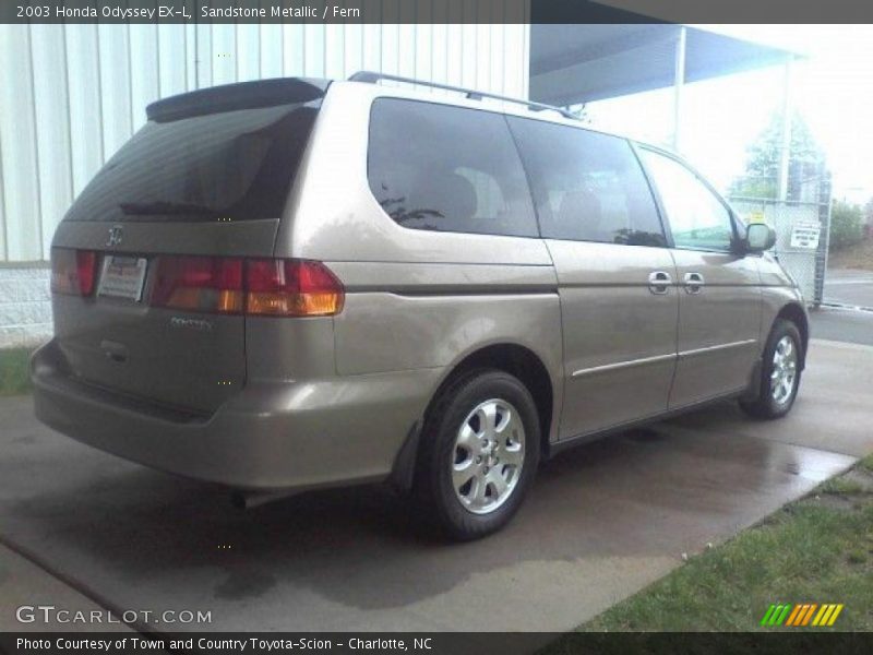 Sandstone Metallic / Fern 2003 Honda Odyssey EX-L