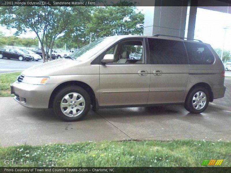 Sandstone Metallic / Fern 2003 Honda Odyssey EX-L