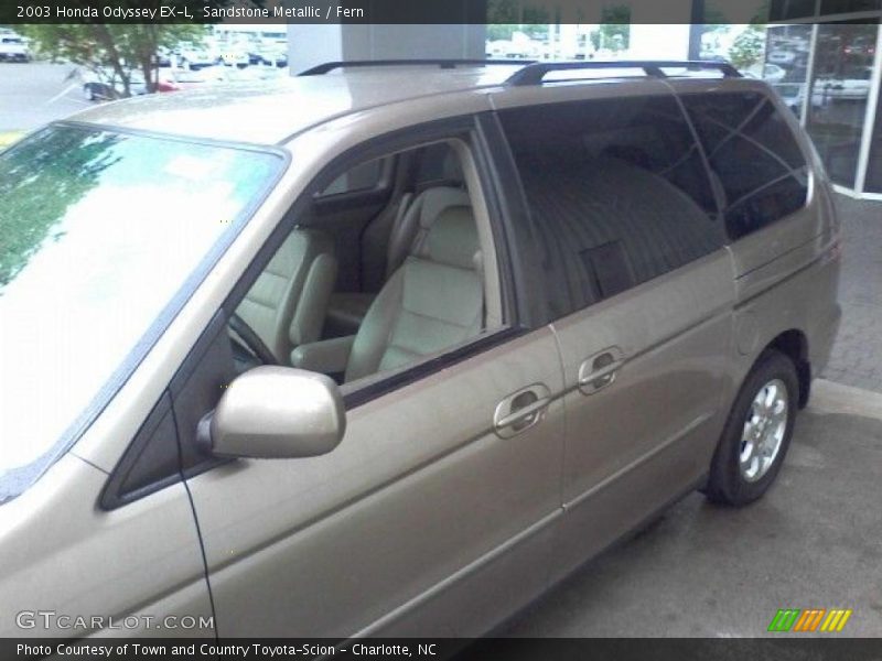 Sandstone Metallic / Fern 2003 Honda Odyssey EX-L
