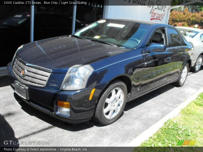 Blue Chip / Light Gray/Ebony 2006 Cadillac CTS Sedan
