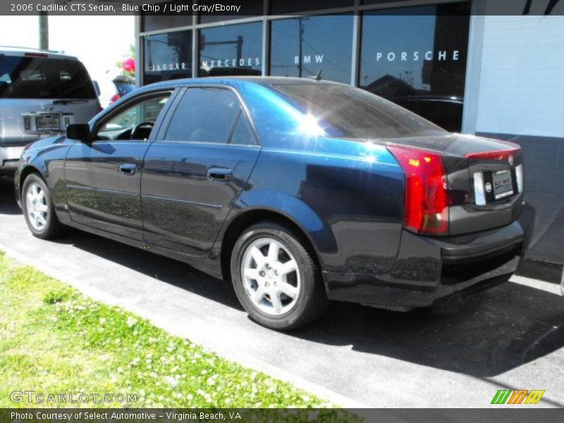 Blue Chip / Light Gray/Ebony 2006 Cadillac CTS Sedan