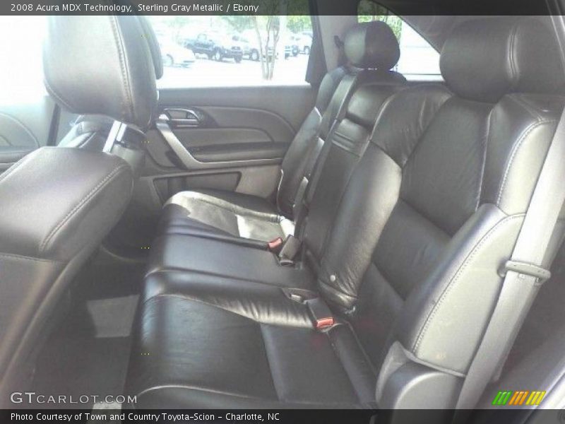 Sterling Gray Metallic / Ebony 2008 Acura MDX Technology